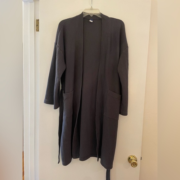 Old Navy Other - Old Navy Women’s Grey Waffle Robe